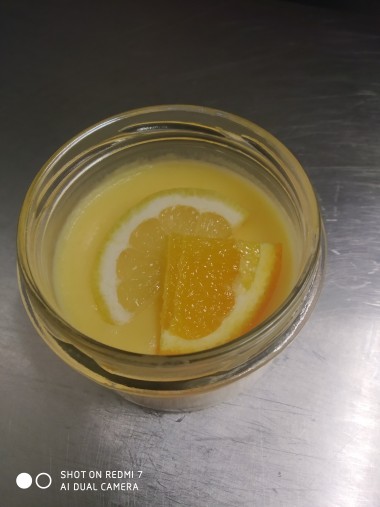 Creme citron et orange